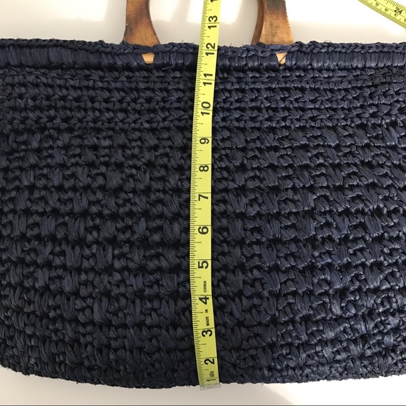 Marcus Brothers Italy Vintage Straw Handbag - Picture 8 of 10